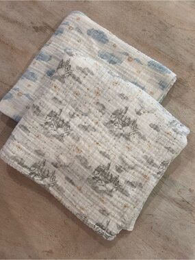 🌙🪄💤aden + anais Harry Potter Muslin Swaddles Blankets duo 💤✨🪄